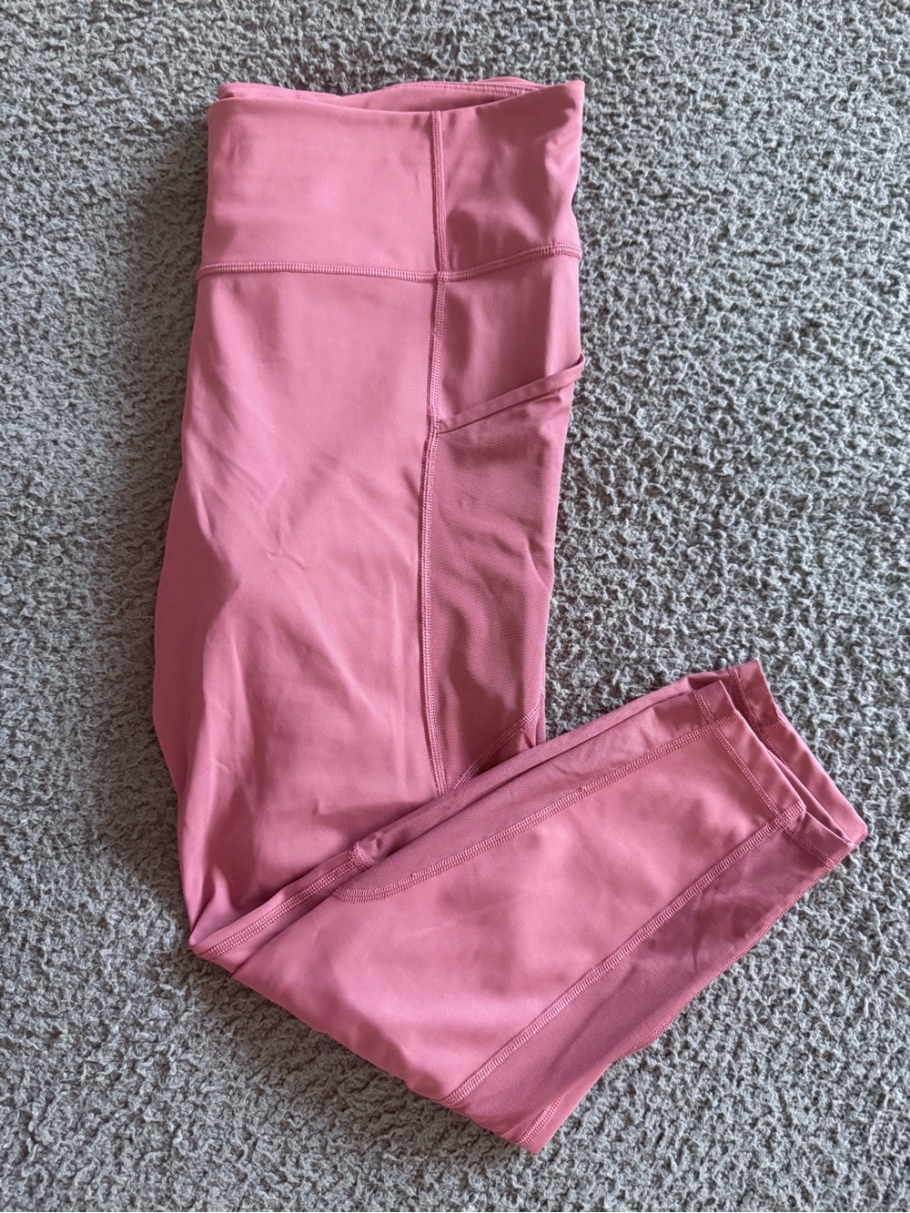 High-Rise Mauve Active Leggings